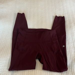 Lululemon fast and free 28in leggings